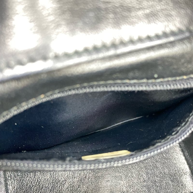 △ Chanel 香奈兒 Black Lambskin Gold Tone Metal Vintage Hand Bag No.2 黑色小羊皮金色金屬手袋No.2 - 257026490-18