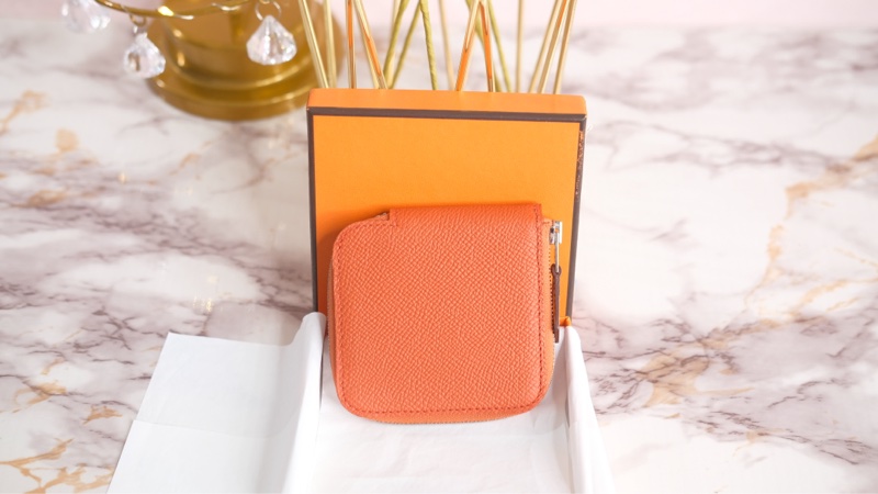 Hermes silk 絲巾零錢包Y刻-0