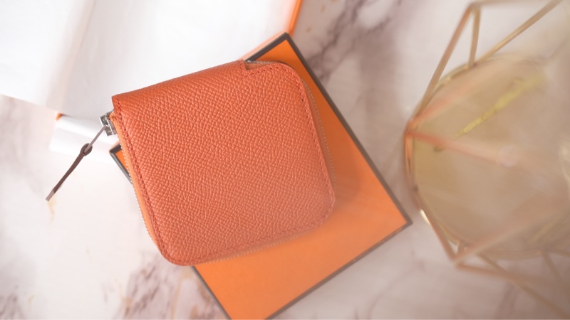 Hermes silk 絲巾零錢包Y刻-6