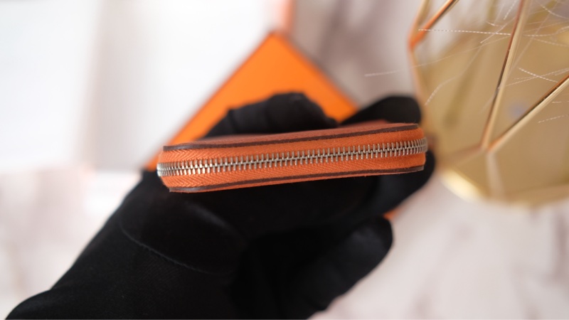 Hermes silk 絲巾零錢包Y刻-9