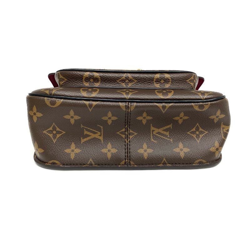 △ Louis Vuitton 路易威登 Brown Coated Canvas Monogram Passy Chain Shoulder Bag M45592 啡色塗層帆布經典老花鎖鏈肩背袋 - 257026759-5
