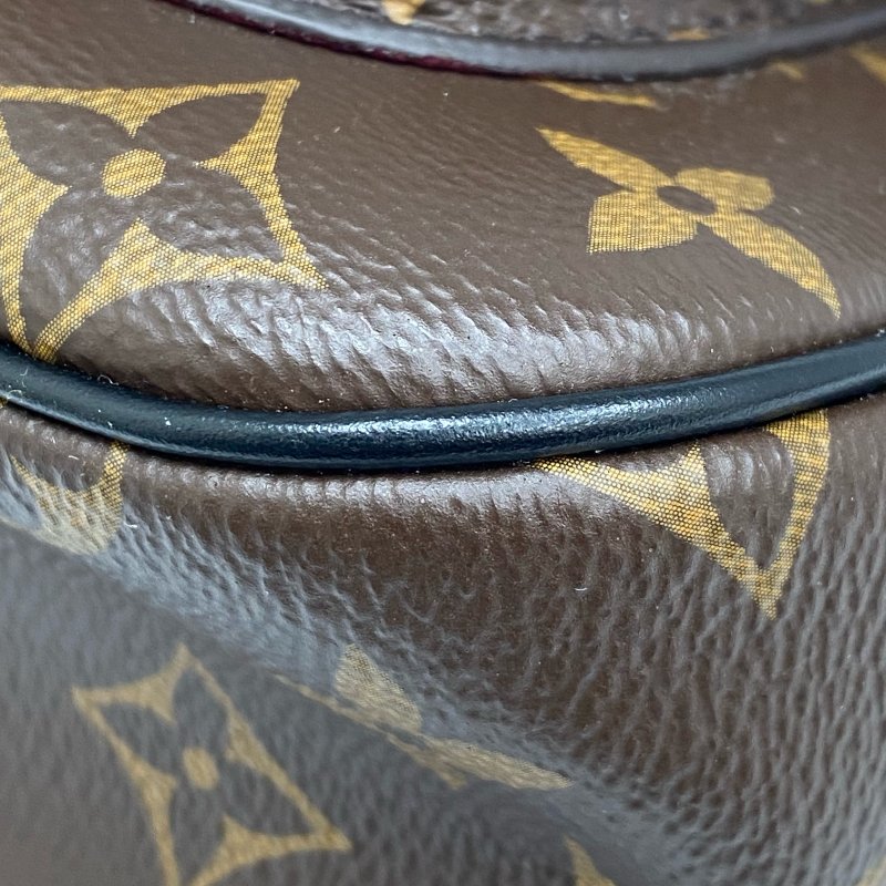 △ Louis Vuitton 路易威登 Brown Coated Canvas Monogram Passy Chain Shoulder Bag M45592 啡色塗層帆布經典老花鎖鏈肩背袋 - 257026759-9