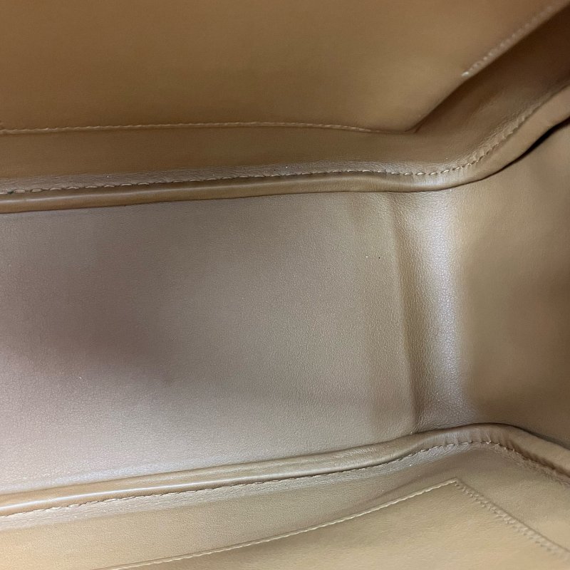 △ Hermes 愛馬仕 Beige, Brown, Blue Swift Calfskin Palladium Plated Metal Plume 32 Hand Bag Stamp [R] 米色, 啡色, 藍色鍍鈀金屬滑面小牛皮手袋[R]刻 - 257026313-15