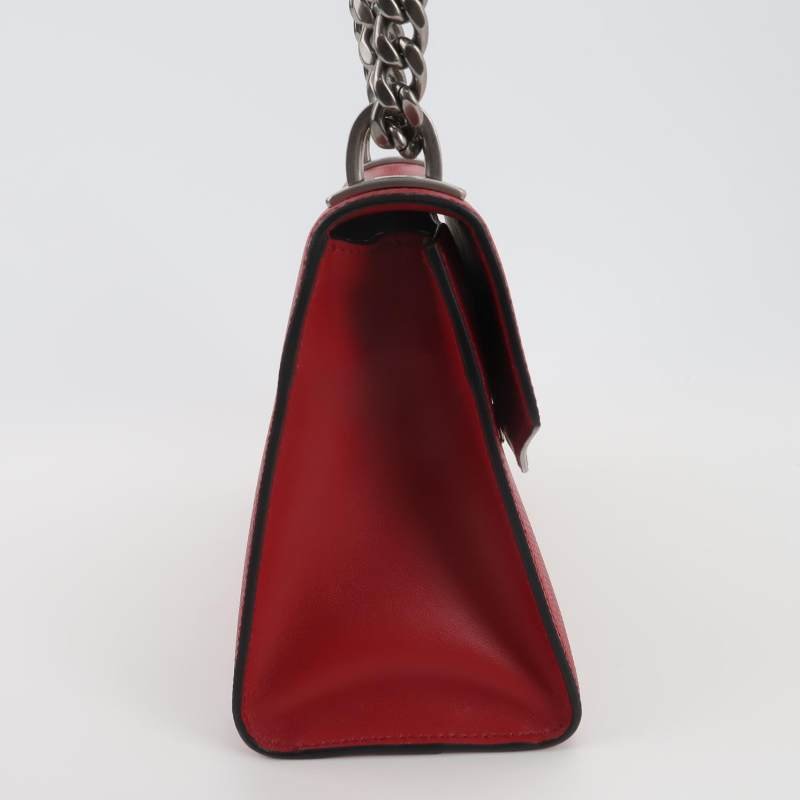 Prada Monochrome牛皮純色字母logo信封式翻蓋斜挎包-3