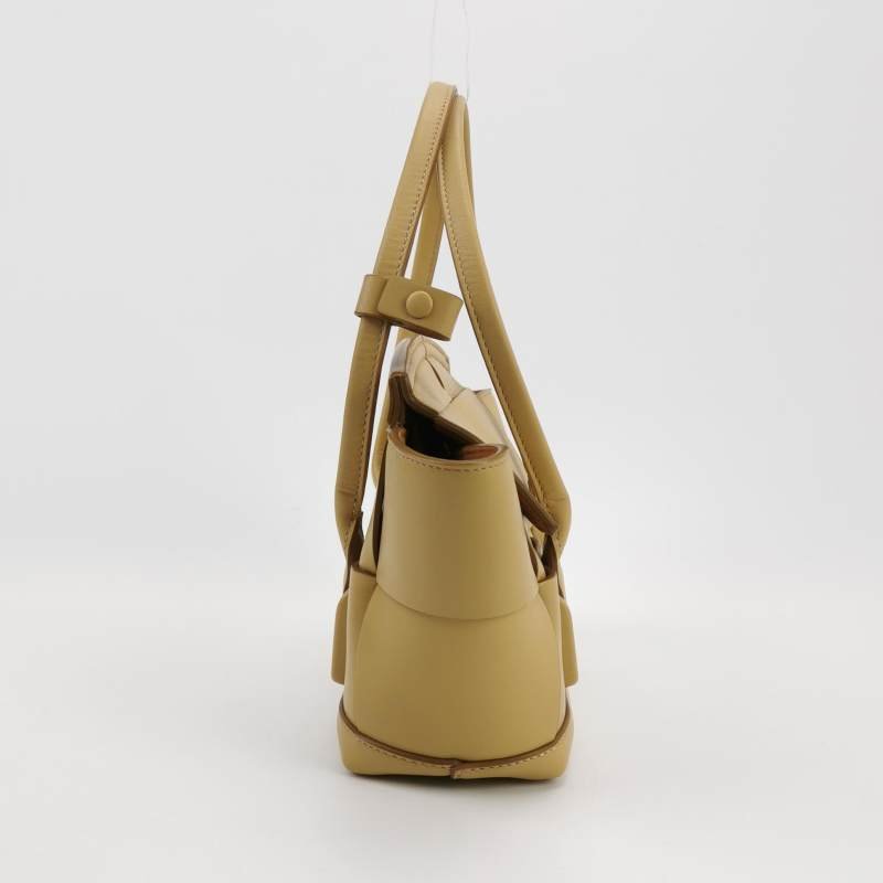 Bottega VenetaArco迷你牛皮Intrecciato編織斜挎包-3