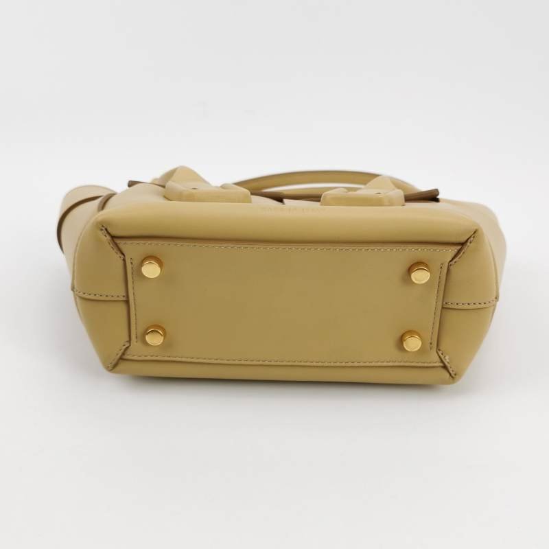 Bottega VenetaArco迷你牛皮Intrecciato編織斜挎包-5