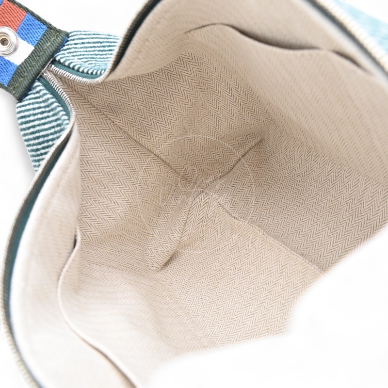 [Unused] Hermes Bride-a-Brac PM Bleu Abysse Canvas-9