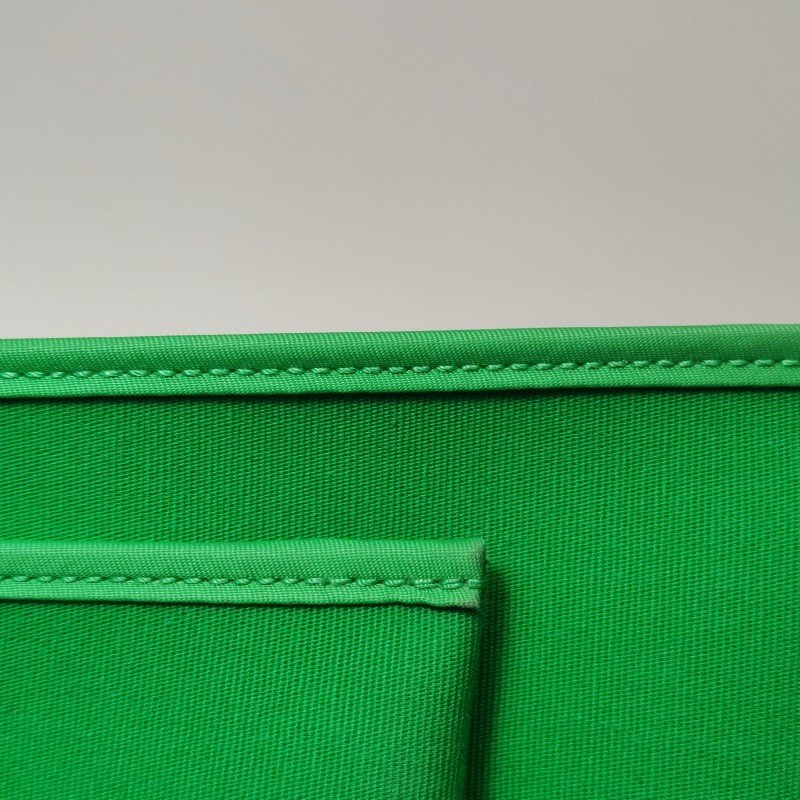 Hermes Herbag31馬鞍釘鎖扣斜挎包單肩包Hunter牛皮帆布銀扣89黑色1K竹子綠D刻-16