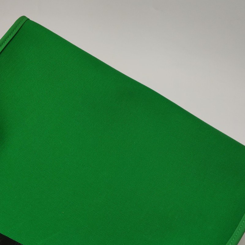 Hermes Herbag31馬鞍釘鎖扣斜挎包單肩包Hunter牛皮帆布銀扣89黑色1K竹子綠D刻-20