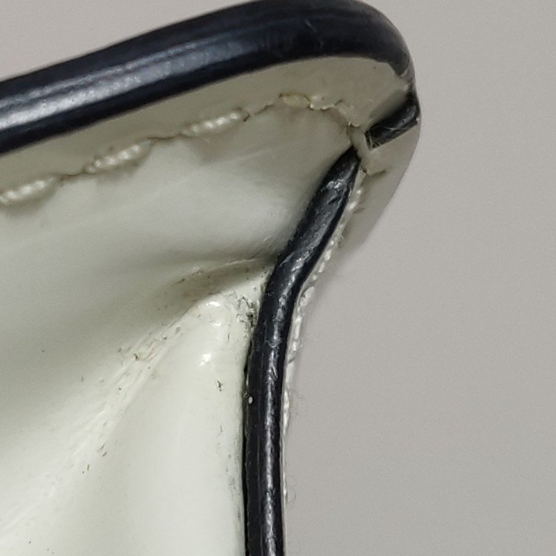 Prada Spazzolato牛皮純色三角徽標斜挎包單肩包-13