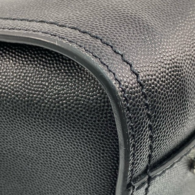 △ Chanel 香奈兒 Black Caviar Skin Silver Tone Metal Deauville GM Chain 2 Way Bag No.25 黑色粒紋小牛皮銀色金屬鎖鏈兩用袋No.25 - 257025931-8