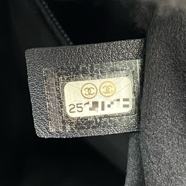 △ Chanel 香奈兒 Black Caviar Skin Silver Tone Metal Deauville GM Chain 2 Way Bag No.25 黑色粒紋小牛皮銀色金屬鎖鏈兩用袋No.25 - 257025931-16