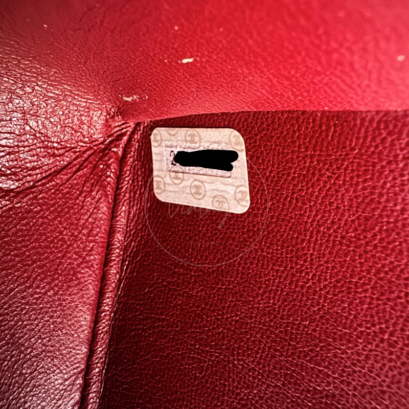 [Pre-owned] Chanel Black Calfskin Maxi Flap Bag-15