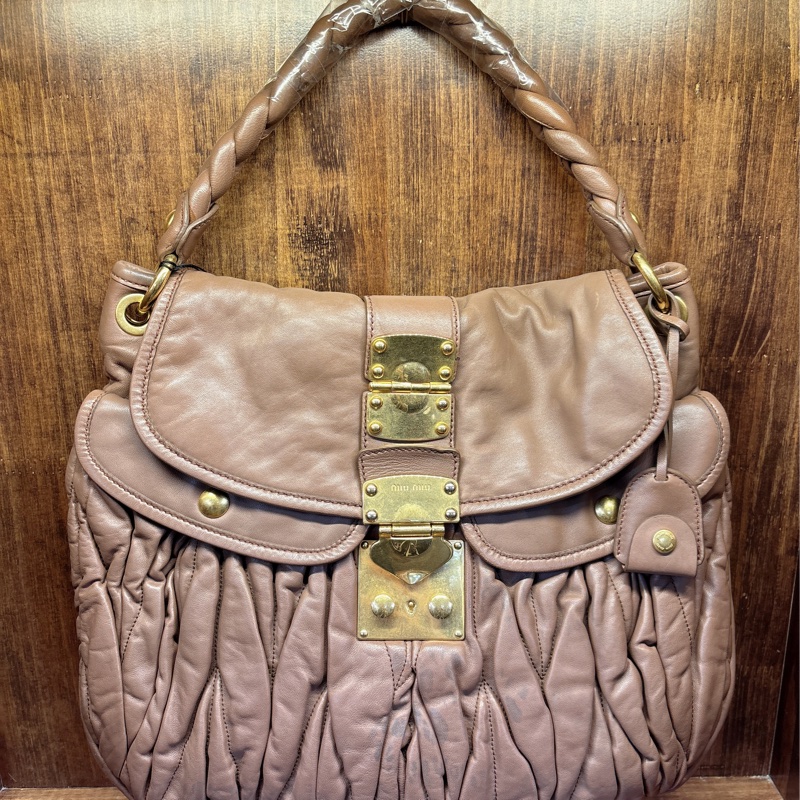 Miu Miu 真皮手提包-0