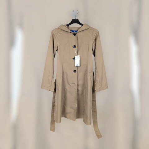 莉亞精品♡Burberry 連帽防水風衣 尺碼36 近新閒置
