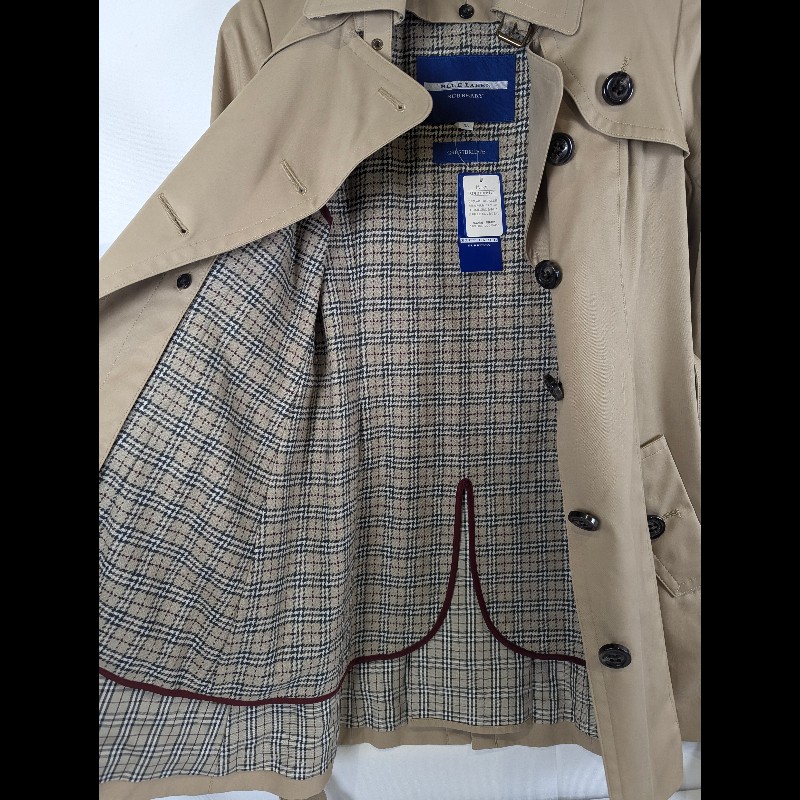 莉亞精品♡Burberry 單排釦風衣外套 尺碼36 近新閒置-2