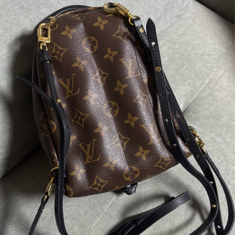 （台北微風購入） Louis Vuitton LV Palm Springs Mini 後背包小書包🎒-1
