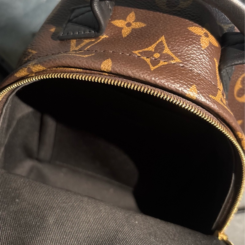 （台北微風購入） Louis Vuitton LV Palm Springs Mini 後背包小書包🎒-5