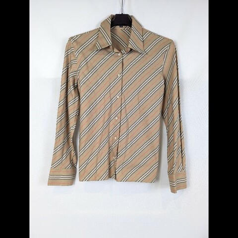 莉亞精品♡Burberry 斜格紋襯衫