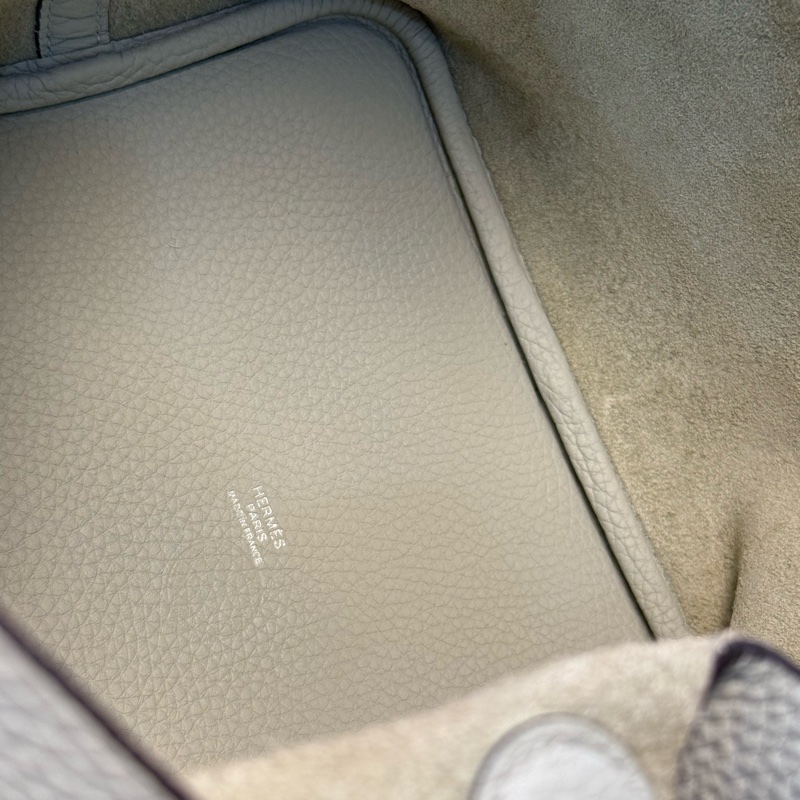 Hermes Picotin 22 菜籃子 水晶灰-9