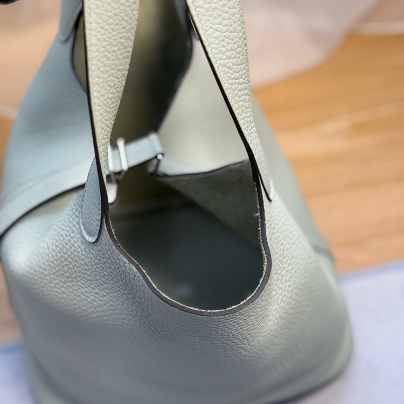 Hermes Picotin 22 菜籃子 水晶灰-12