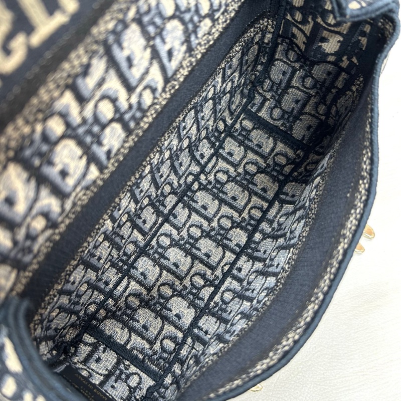 【99新】 Dior 老花diorcamp小號郵差包 斜挎包單肩包-7