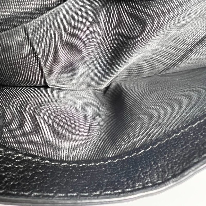 GUCCI 428726 黑雙G八卡男短夾-7