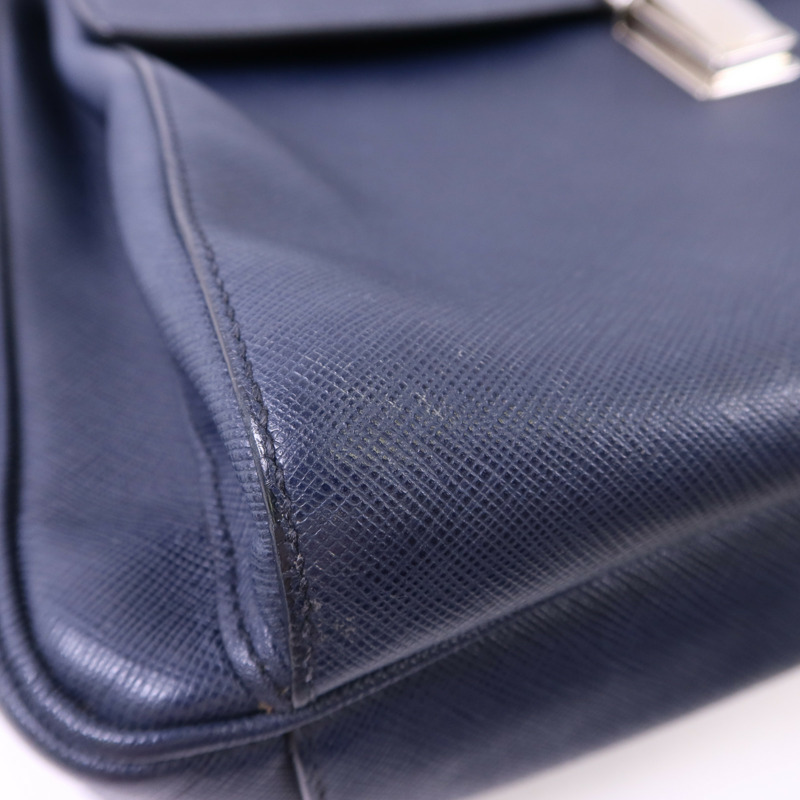 PRADA Saffiano皮革Shoulder Bag銀扣肩背袋-18