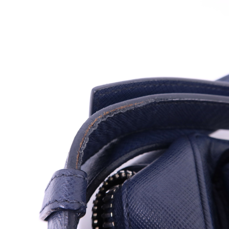PRADA Saffiano皮革Shoulder Bag銀扣肩背袋-19