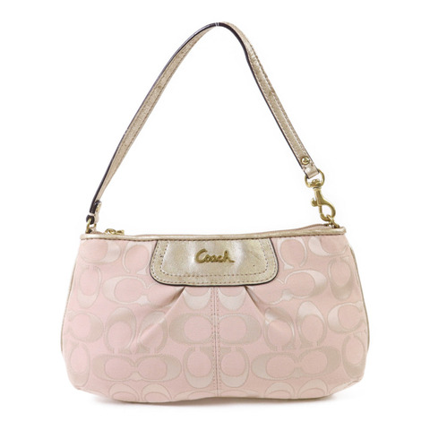 COACH 帆布Handbag金扣手挽袋