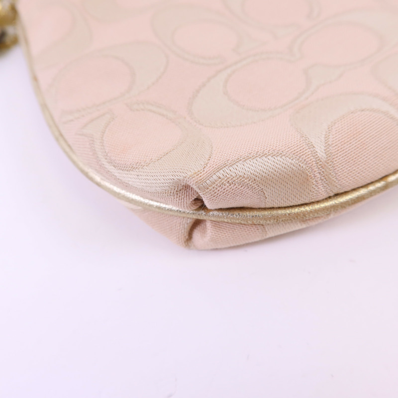 COACH 帆布Handbag金扣手挽袋-13