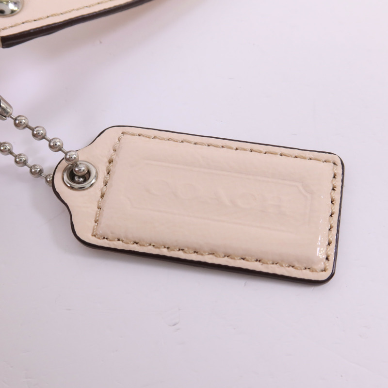 COACH 帆布Shoulder Bag銀扣肩背袋-7