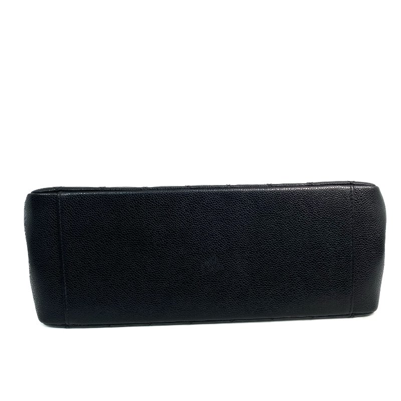 △ Chanel 香奈兒 GST Black Caviar Skin Silver Tone Metal Grand Shopping Tote Bag No.20 黑色粒紋小牛皮銀色金屬托特袋No.20 - 257025949-4