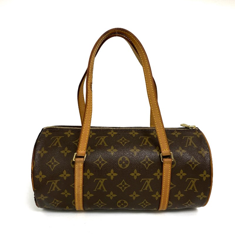 △ Louis Vuitton 路易威登 Papillom 30 Brown Coated Canvas Monogram Handbag 啡色塗層帆布經典花紋手袋 -257025513-1