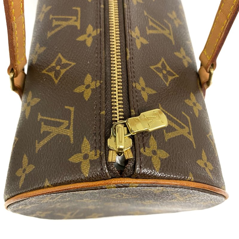 △ Louis Vuitton 路易威登 Papillom 30 Brown Coated Canvas Monogram Handbag 啡色塗層帆布經典花紋手袋 -257025513-8