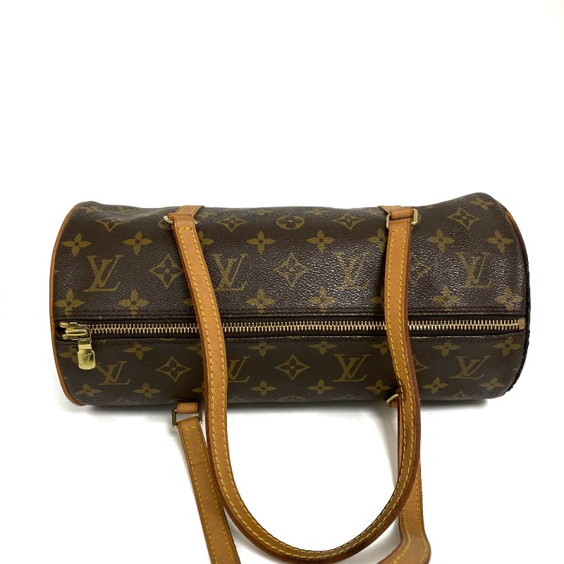 △ Louis Vuitton 路易威登 Papillom 30 Brown Coated Canvas Monogram Handbag 啡色塗層帆布經典花紋手袋 -257025513-9