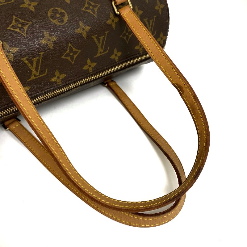 △ Louis Vuitton 路易威登 Papillom 30 Brown Coated Canvas Monogram Handbag 啡色塗層帆布經典花紋手袋 -257025513-15