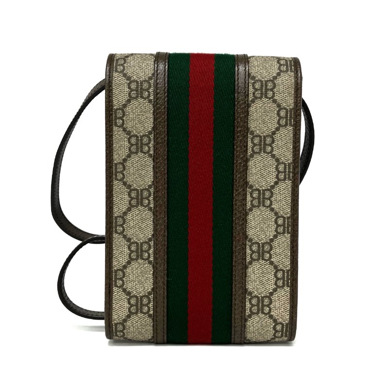 ☆ Gucci x Balenciaga 古馳 x 巴黎世家 Beige Coated Canvas Shoulder Bag 680130 米色塗層帆布肩背袋 680130 - 257025842-2