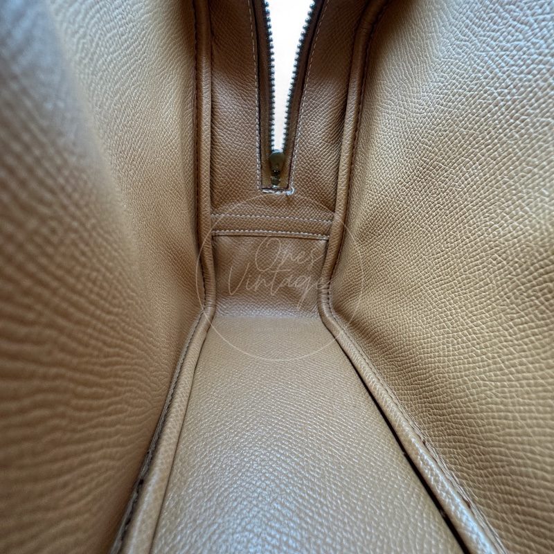 中古 愛馬仕 Epsom牛皮 Plume羽毛包 刻印圓框W-14