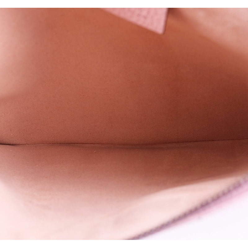 【包稅】GUCCI 粉紅色皮革蝴蝶手拿包-4