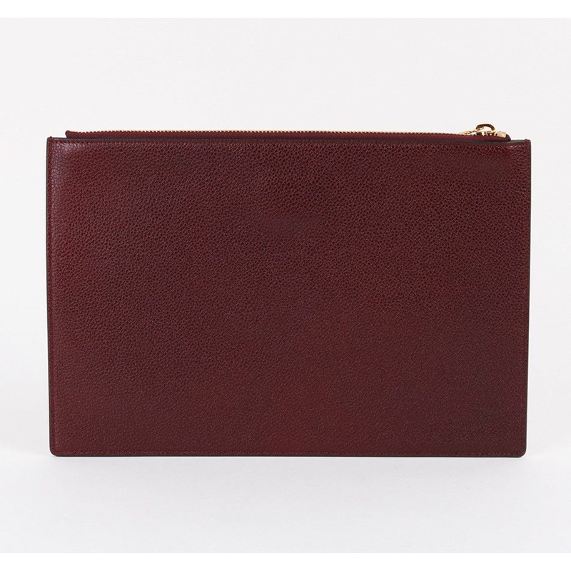 【包稅】GUCCI 酒紅色 Jumi 中型皮革手拿包-8