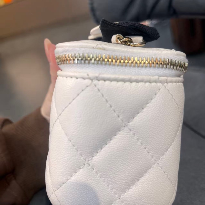 【97%新 ✨ 全網最低價】Chanel 白金小盒子 山茶花特別款-2