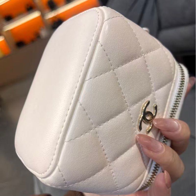 【97%新 ✨ 全網最低價】Chanel 白金小盒子 山茶花特別款-5