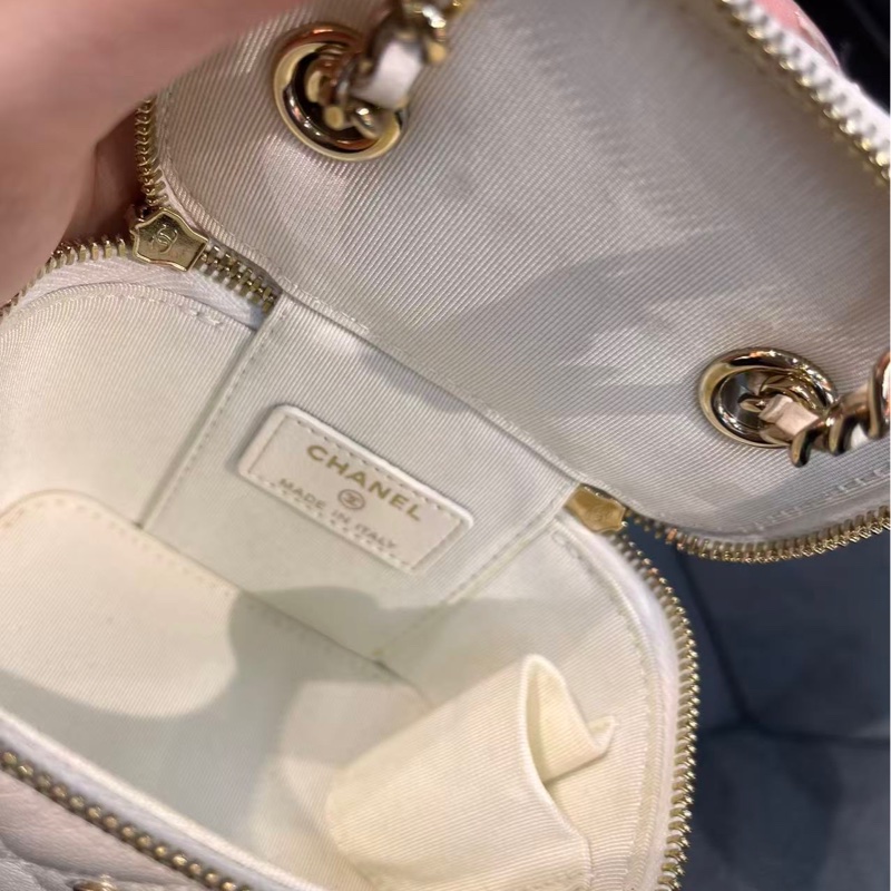 【97%新 ✨ 全網最低價】Chanel 白金小盒子 山茶花特別款-11