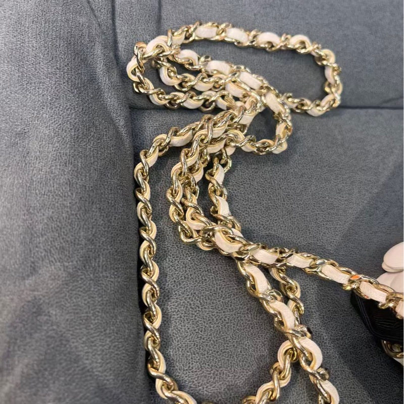 【97%新 ✨ 全網最低價】Chanel 白金小盒子 山茶花特別款-12