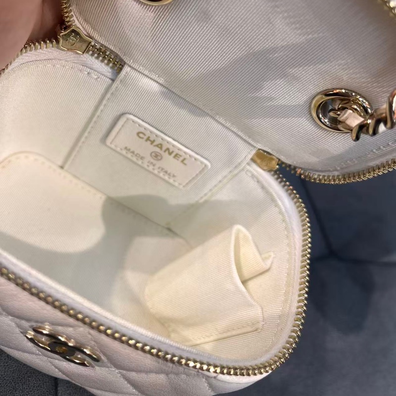 【97%新 ✨ 全網最低價】Chanel 白金小盒子 山茶花特別款-13