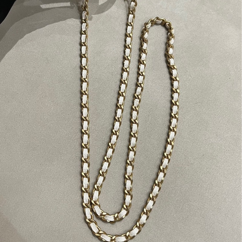 【95%新 ✨ 全網最低價】Chanel 荔枝皮白金小盒子-20