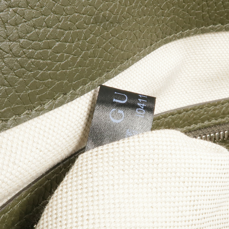 GUCCI 牛皮皮革Jumbo GG Medium Messenger Bag銀扣肩背袋-7