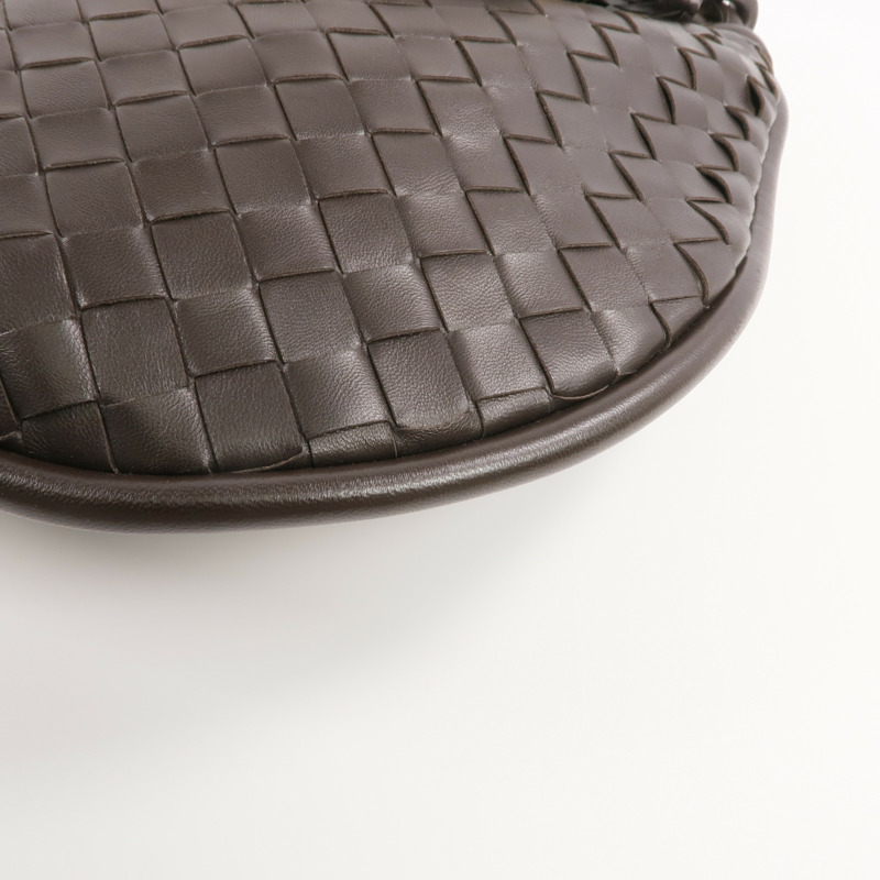BOTTEGA VENETA 羊皮皮革Gemelli金扣肩背袋-11
