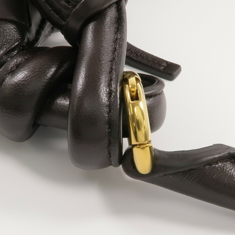 BOTTEGA VENETA 羊皮皮革Gemelli金扣肩背袋-14